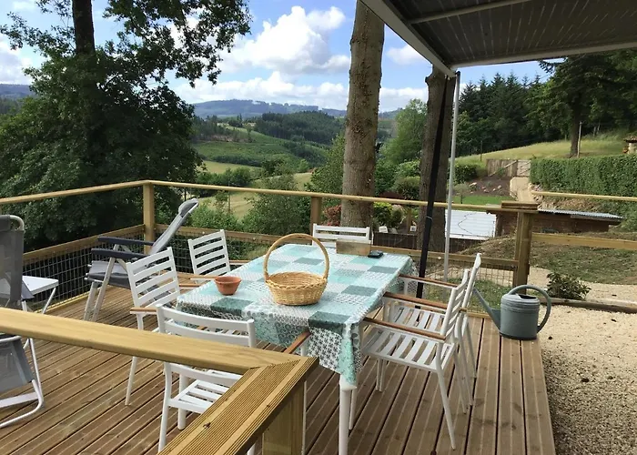 Gezellige Luxe Caravan Met Zwembad In Zuid- Bourgogne